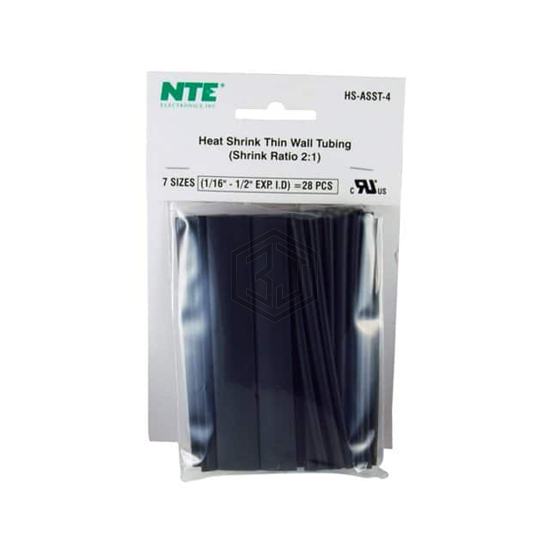 HS-ASST-4 - NTE Electronics, Inc - Heat Shrink Tubing Kits