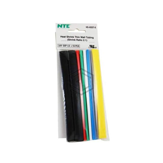 HS-ASST-8 - NTE Electronics, Inc - Heat Shrink Tubing Kits