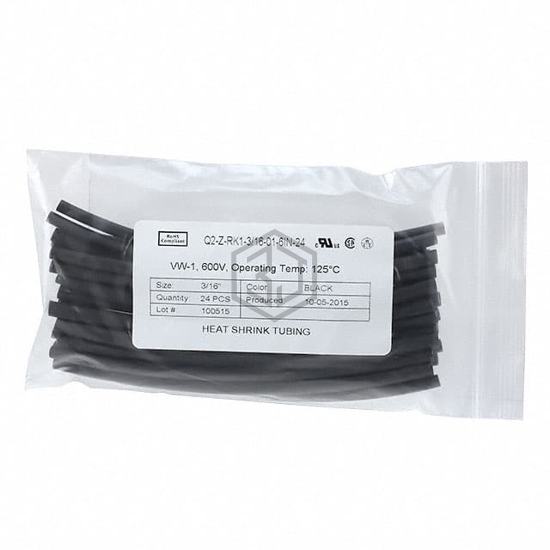 Q2-Z-RK1-3/16-01-6IN-24 - Qualtek - Heat Shrink Tubing Kits