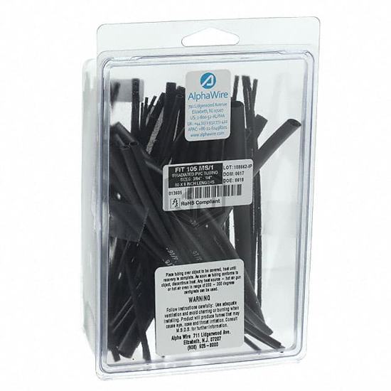 F105MS/1 BK032 - Alpha Wire - Heat Shrink Tubing Kits