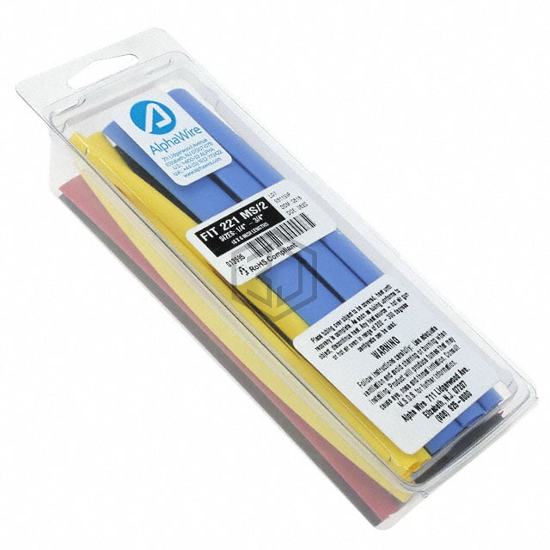 F221MS/2 BK032 - Alpha Wire - Heat Shrink Tubing Kits