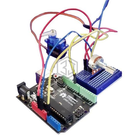 MINI KIT SERVO CONTROL - Gearbox Labs - Prototyping Boards, Fabrication Kits