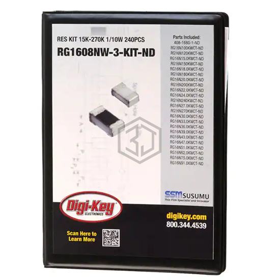 RG1608NW-3-KIT - Susumu - Resistor Kits