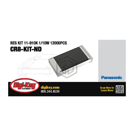 CR8-KIT - Panasonic Electronic Components - Resistor Kits