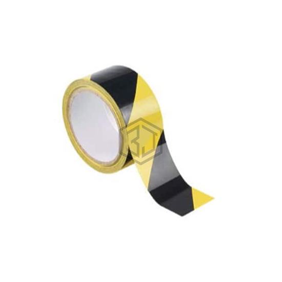 FT4S-BLK-YEL - Panduit Corp - Barriers, Barricades, Floor Markings, Tapes