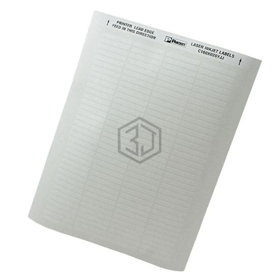 C160X020YJJ - Panduit Corp - Labels, Stickers, Decals - Blank