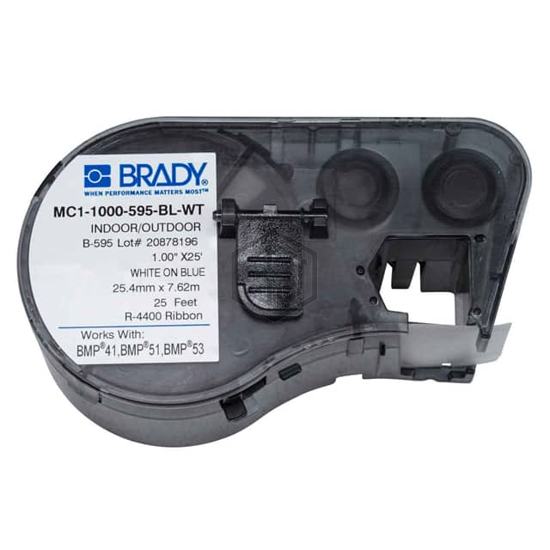 MC1-1000-595-BL-WT - Brady Corporation - Labels, Stickers, Decals - Blank