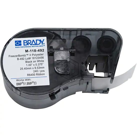 M-118-492 - Brady Corporation - Labels, Stickers, Decals - Blank