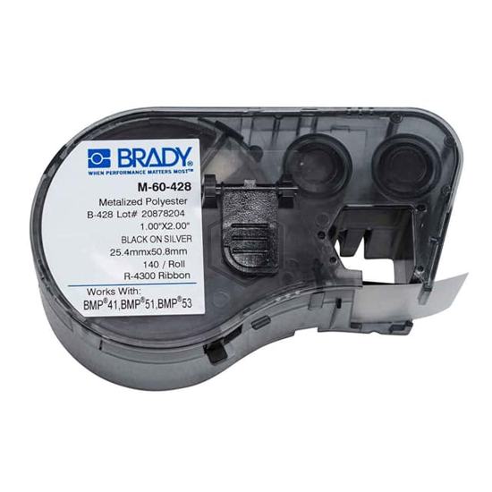 M-60-428 - Brady Corporation - Labels, Stickers, Decals - Blank