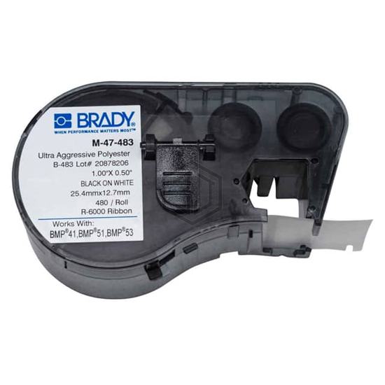 M-47-483 - Brady Corporation - Labels, Stickers, Decals - Blank