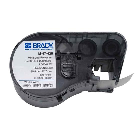 M-47-428 - Brady Corporation - Labels, Stickers, Decals - Blank