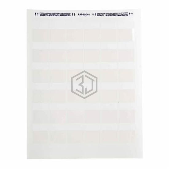 LAT-35-361-2.5 - Brady Corporation - Labels, Stickers, Decals - Blank