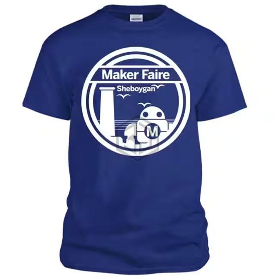 APPAREL MAKER FAIRE SHEBOYGAN T-SHIRT - Gearbox Labs - Labels, Stickers, Decals - Blank