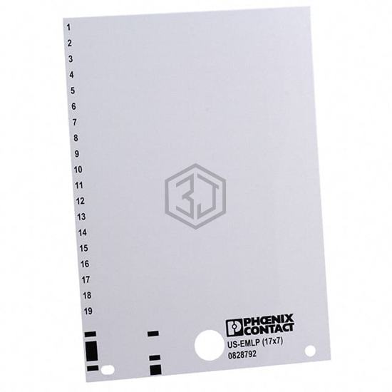 0828792 - Phoenix Contact - Labels, Stickers, Decals - Blank
