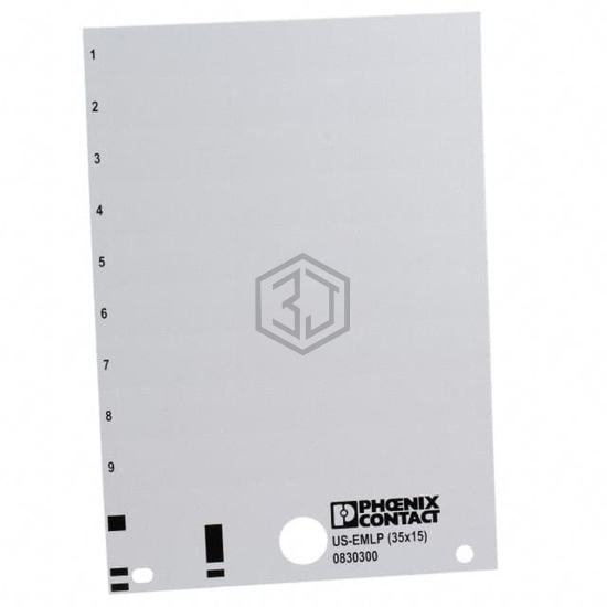 0830300 - Phoenix Contact - Labels, Stickers, Decals - Blank