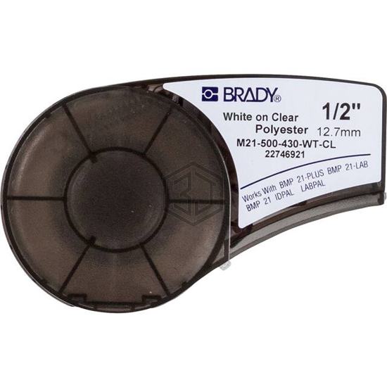 M21-500-430-WT-CL - Brady Corporation - Labels, Stickers, Decals - Blank