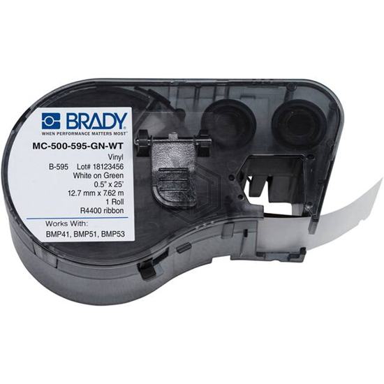 MC-500-595-GN-WT - Brady Corporation - Labels, Stickers, Decals - Blank
