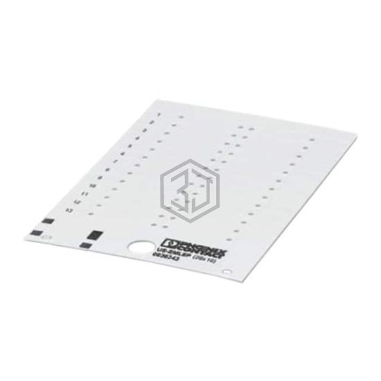 0830343 - Phoenix Contact - Labels, Stickers, Decals - Blank