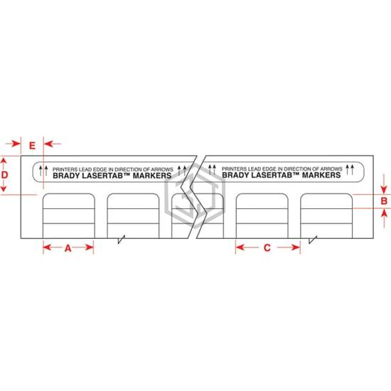 LAT-10-652-10 - Brady Corporation - Labels, Stickers, Decals - Blank
