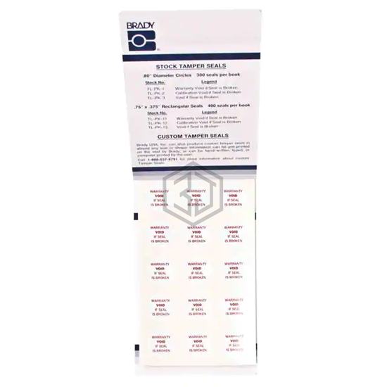 TL-PK-1 - Brady Corporation - Labels, Stickers, Decals - Preprinted