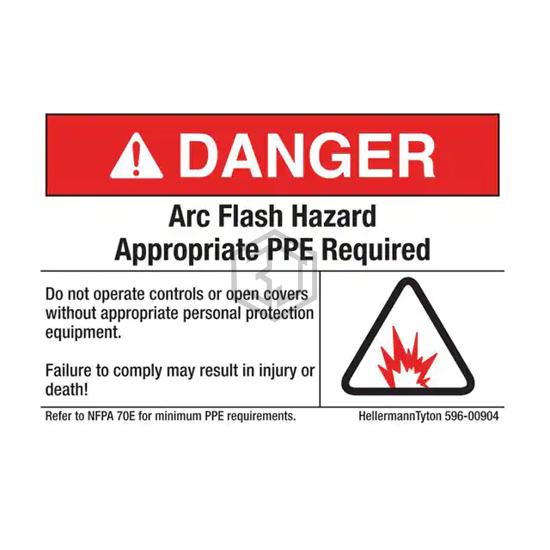 596-00904 - HellermannTyton - Labels, Stickers, Decals - Preprinted
