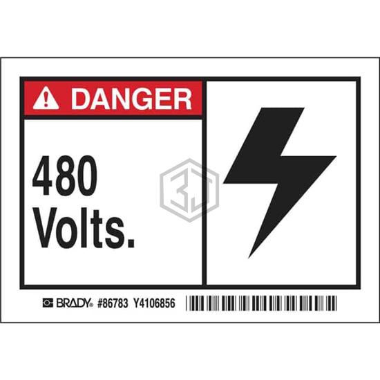 86783 - Brady Corporation - Labels, Stickers, Decals - Preprinted