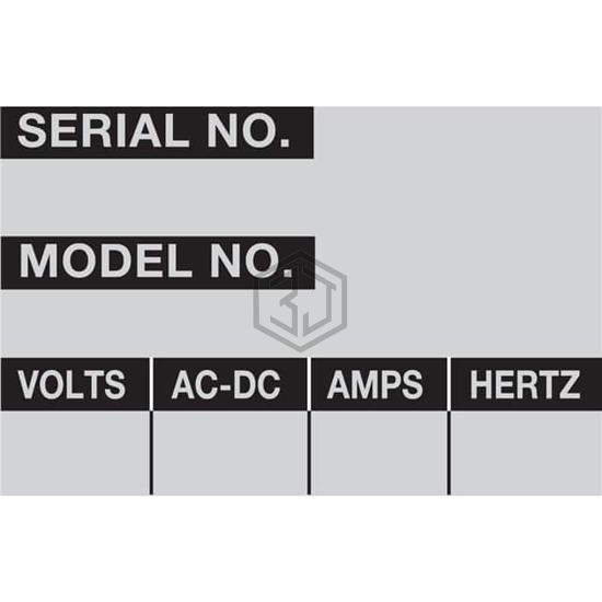 WOAF-36-PK - Brady Corporation - Labels, Stickers, Decals - Preprinted