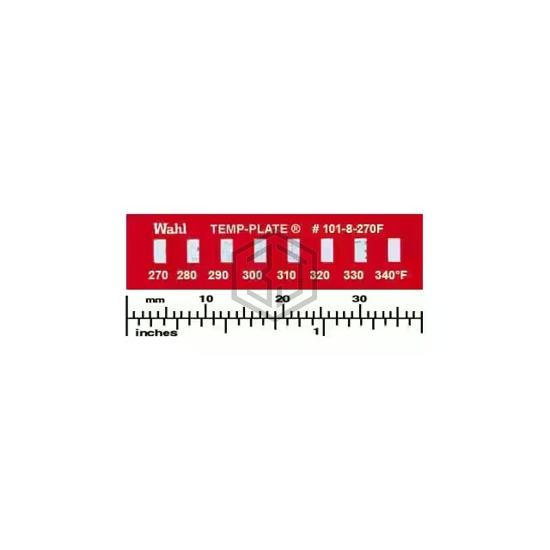 101-8-270F - Wahl Temp-Plate® - Labels, Stickers, Decals - Preprinted