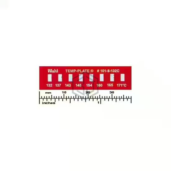 101-8-132C - Wahl Temp-Plate® - Labels, Stickers, Decals - Preprinted