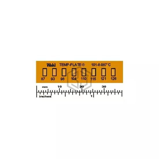 101-8-087VC - Wahl Temp-Plate® - Labels, Stickers, Decals - Preprinted