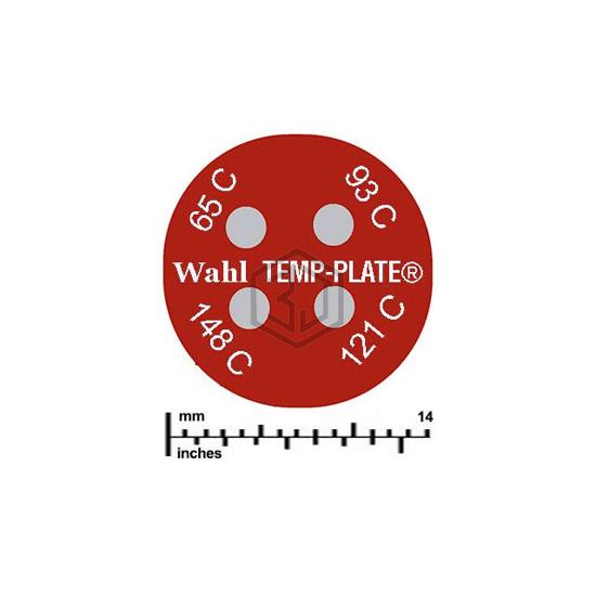 444-066C - Wahl Temp-Plate® - Labels, Stickers, Decals - Preprinted
