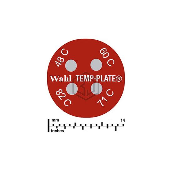 444-048C - Wahl Temp-Plate® - Labels, Stickers, Decals - Preprinted