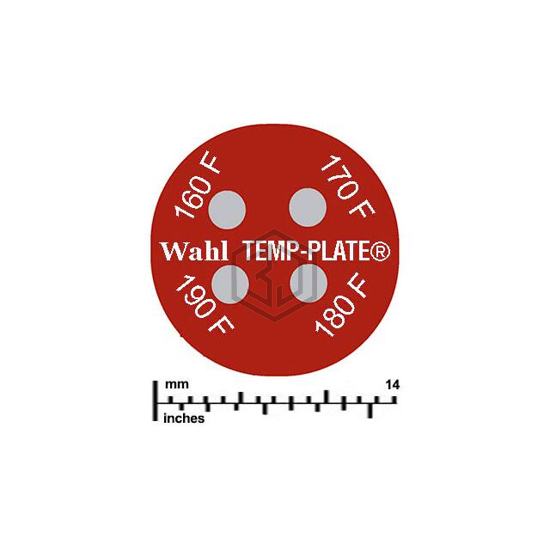 444-161F - Wahl Temp-Plate® - Labels, Stickers, Decals - Preprinted