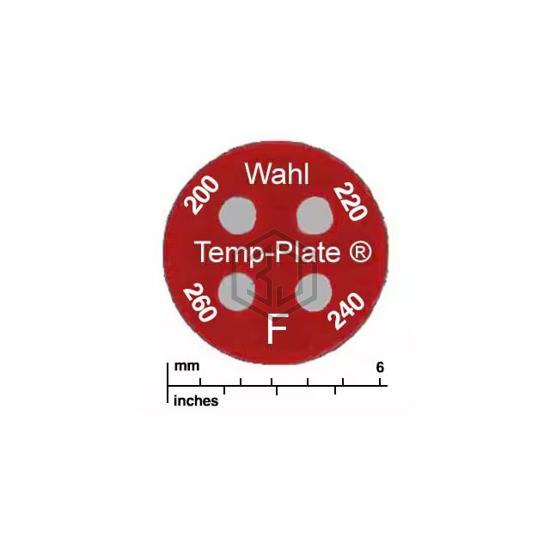 442-201F - Wahl Temp-Plate® - Labels, Stickers, Decals - Preprinted
