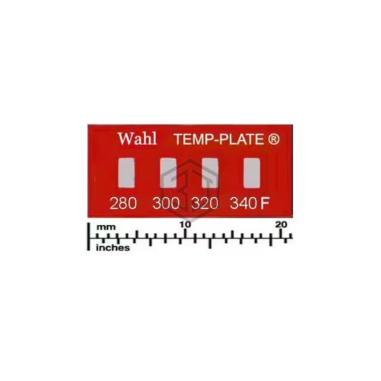 101-4-280F - Wahl Temp-Plate® - Labels, Stickers, Decals - Preprinted