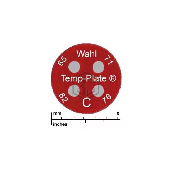 442-065C - Wahl Temp-Plate® - Labels, Stickers, Decals - Preprinted