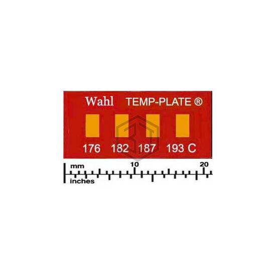 101-4-176C - Wahl Temp-Plate® - Labels, Stickers, Decals - Preprinted