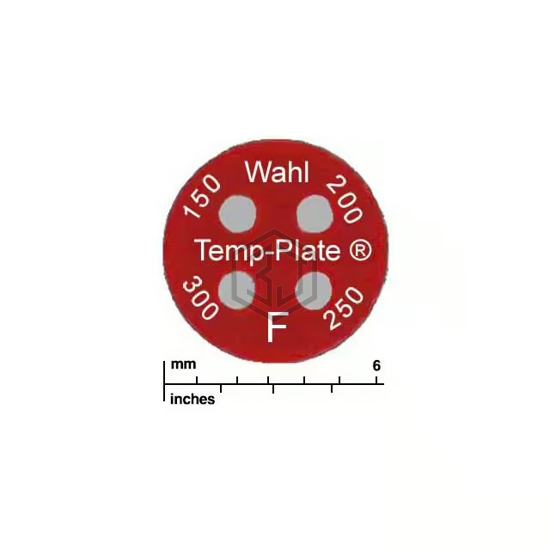 442-151F - Wahl Temp-Plate® - Labels, Stickers, Decals - Preprinted