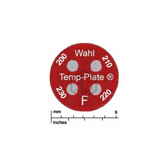 442-200F - Wahl Temp-Plate® - Labels, Stickers, Decals - Preprinted
