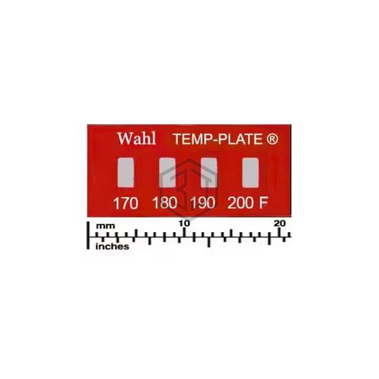 101-4-170F - Wahl Temp-Plate® - Labels, Stickers, Decals - Preprinted