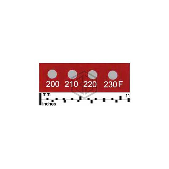 441-200F - Wahl Temp-Plate® - Labels, Stickers, Decals - Preprinted