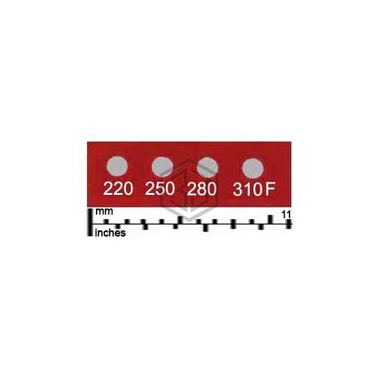 441-220F - Wahl Temp-Plate® - Labels, Stickers, Decals - Preprinted