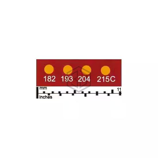 441-182C - Wahl Temp-Plate® - Labels, Stickers, Decals - Preprinted