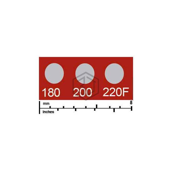 430-180F - Wahl Temp-Plate® - Labels, Stickers, Decals - Preprinted