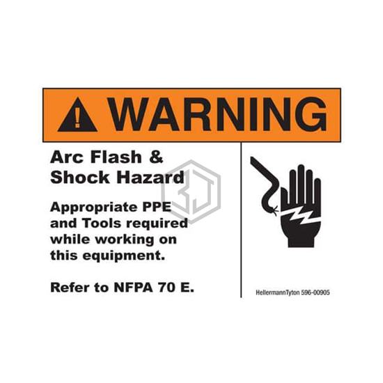 596-00905 - HellermannTyton - Labels, Stickers, Decals - Preprinted