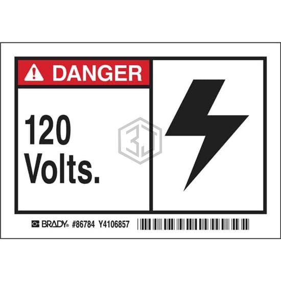 86784 - Brady Corporation - Labels, Stickers, Decals - Preprinted
