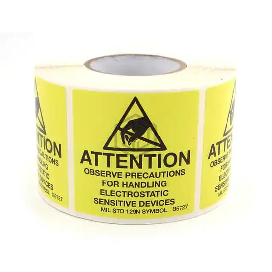 B6727 - Botron Company Inc. - Labels, Stickers, Decals - Preprinted