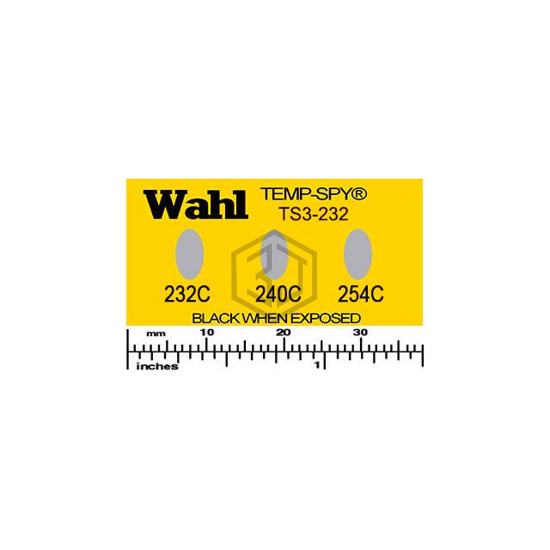 TS3-232C - Wahl Temp-Plate® - Labels, Stickers, Decals - Preprinted
