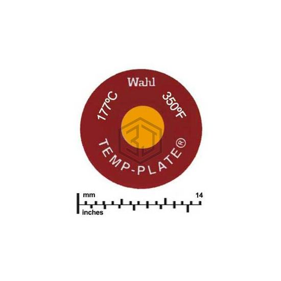 414-350F-177C - Wahl Temp-Plate® - Labels, Stickers, Decals - Preprinted