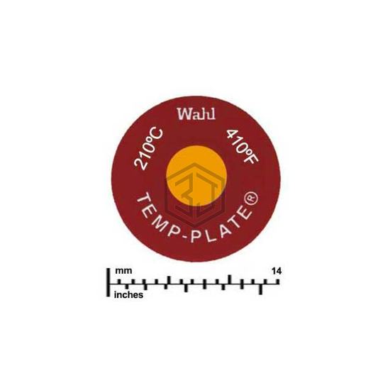 414-410F-210C - Wahl Temp-Plate® - Labels, Stickers, Decals - Preprinted